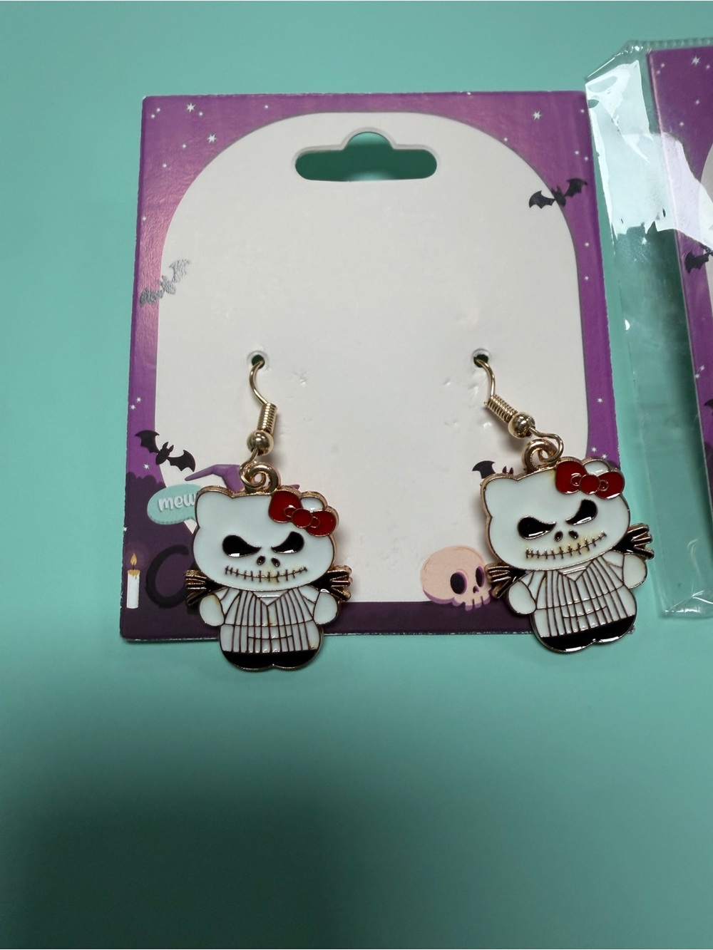 Hello Kitty Skull Earrings
